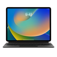 Apple 정품 매직 키보드 iPad Pro 12.9 호환용, 블랙, 영어
