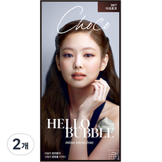 미쟝센 올뉴 헬로버블 염모제, 3NT 다크초코, 2개