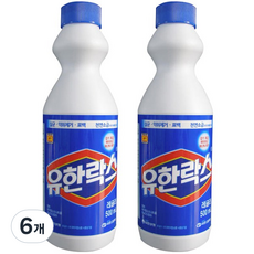 유한락스 레귤러, 500ml, 6개