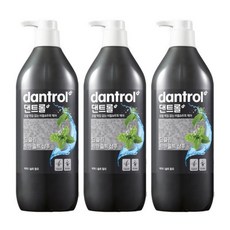 댄트롤 딥클린 프레쉬 샴푸 820ml 3개