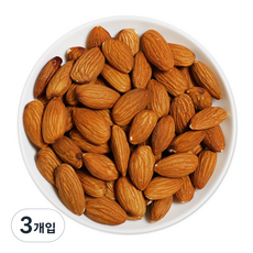 웰넛 자연두레 통아몬드, 1kg, 3개입