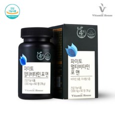 비타민하우스 파이토 멀티비타민 포맨 1300mgx60정 2개월분, 60정, 1개