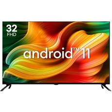 8년AS보장 이스트라 32인치 AN320FHD 안드로이드11 OS탑재 스마트TV 가성비 중소기업TV, 자가설치 스탠드형