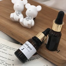 라띠끄제이 베어브릭 차량용방향제 석고방향제 명품 디퓨저 리필 오일, 15ml, 화이트머스크