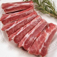 (배터짐) 미국산 돼지갈비(대갈비)2kg 한대씩절단 바베큐립 스페어립 등갈비 쪽갈비 삼겹살 오겹살 목살, 미국산 돼지갈비 2kg(대갈비), 1개
