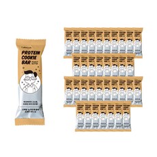 랩노쉬 프로틴 쿠키바 피넛버터, 35g, 36개