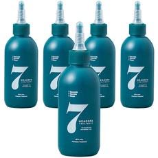헤드스파7 파란눈 블랙 헤어 트리트먼트, 200ml, 5개