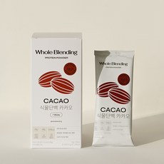 Non-GMO 비건인증 휴대용 단백질 22g Non-GMO 비건인증 식물단백 완두콩 단백질쉐이크 1박스(7포) 홀블랜딩, 1개