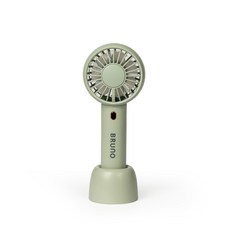 [쿠팡수입] 브루노 스탠드겸용 무선 미니 핸디팬 USB 선풍기, BMF-2115, 그린