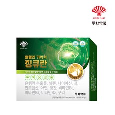 동화약품 혈행엔 기억력 징큐란, 1박스, 120정