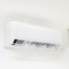 2023년 new 벽걸이에어컨 바람막이 무동력팬 무풍 에어컨 가드, 투명