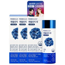 푸드올로지 맨올로지컷 다이어트 보조제, 120정, 3병