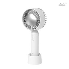 소소 BLDC 쿨링 휴대용 선풍기 냉각팬 저소음 쿨링팬, DG-FN01(화이트)