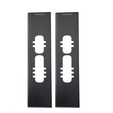 삼성SDS 푸시풀도어락용 고급형 보강판 2p 세트 블랙, SHS-ARP260, 1세트