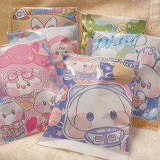 다꾸 도무송 스티커 세트 윰자 랜덤박스 여자아이 선물 조카선물, 1번,2번세트