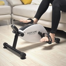 (별도조립x+매트 사은품)이고케어 실내 미니 재활 자전거 사이클 싸이클, 블랙