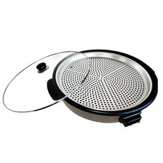 대원가전산업사 국산 허니문 다용도 전기 찜기팬 겸용 피자팬, DW-1200