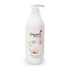 오가닉 반려동물 베이비파우더향 예삐 오가닉 샴푸, 1L, 1개