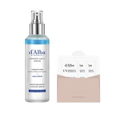 달바 화이트 트러플 리프레쉬 아쿠아 세럼 150ml + 에센스 선크림 3ml x 3p, 1세트