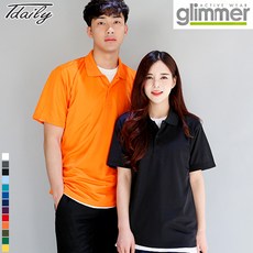 티데일리 글리머 PK 라이트드라이 반팔 폴로셔츠 티셔츠 남여공용 기능성티 반소매