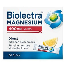 바이오렉트라 마그네슘 울트라 다이렉트 400mg 레몬맛 60포, 1개