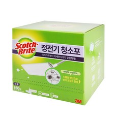 스카치브라이트 정전기 청소포 대형 150매입, 1개