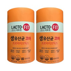 종근당 락토핏 생유산균 코어, 2개, 120g