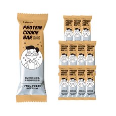 랩노쉬 프로틴 쿠키바 피넛버터, 35g, 12개