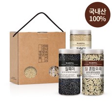 [농협][하나로라이스] 국내산 건강2종 잡곡세트 (현미 흑미 혼합오곡 중 택 2) 23년 신포장, 찰혼합오곡쌀, 찰혼합오곡쌀