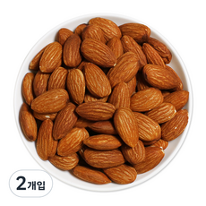 웰넛 자연두레 구운 아몬드, 500g, 2개입