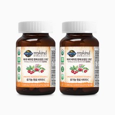 마이카인드 유기농 원료 비타민C 1442mg 60정 x 2개, 마이카인드 비타민c