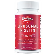 제노그나 리포조말 피세틴 1200mg 60캡슐 리포소말, 1개