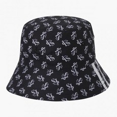 LECOQ 모노그램 버킷햇 (QO123TCP11) QO123TCP11_BLK0 184399