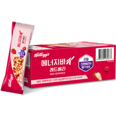 켈로그 레드베리 시리얼 에너지바, 25g, 12개