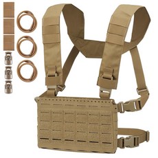 방탄가방 플래이트캐리어 백팩 군인 전술가방 남성용 MOLLE MK5 가슴 리그 SS MKV 마이크로 파이트 섀시 플