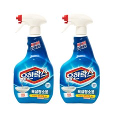 유한락스 욕실청소용600ml+600ml화장실 청소세정제, 2개, 600ml