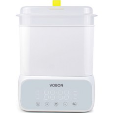 보본 맘마 스테인레스 열탕 젖병소독기 VB-BS800W, 화이트