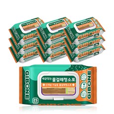 기본에 물걸레 청소포 캡형 25매, 10개