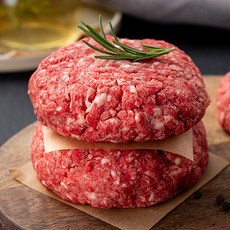 고급진 한우 함박 스테이크 720g (120g x 6개 냉동), 1팩, 120g