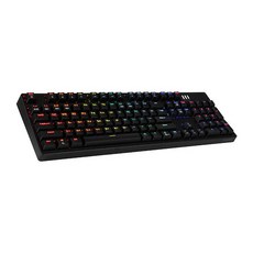 앱코 HACKER K660 완전방수 게이밍 카일 광축(클릭), 블랙