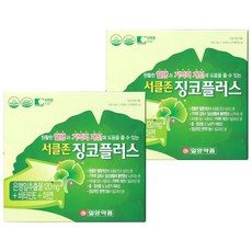 일양약품 서클존 징코플러스 4개월분, 30g, 4개
