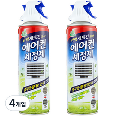 청개구리 에어컨 세정제, 330ml, 4개입