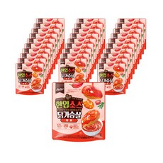 [랭킹닭컴] 맛있닭 한입 소스 닭가슴살 8종 30팩 구성, 04_짬뽕 30팩