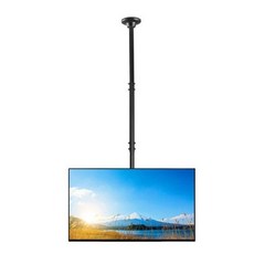 천장형 TV브라켓 17-70인치 모니터브라켓 천장형브라켓 CLM3실버, CLM3블랙