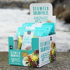 기장물산 7가지 해초샐러드 1박스(해초샐러드 5개+레몬소스 5개), 1box, (해초샐러드 5개+레몬소스 5개)