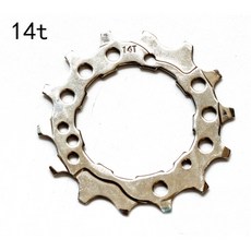 Aceoffix 자전거 카세트 스프로킷 코그 브롬톤 로드 MTB용 2 단 3 단 11T-32T 스틸, 14T