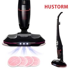 휴스톰 듀얼싸이클론 진공 물걸레 청소기 HS-7000, 블랙
