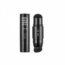 리르 퀵 헤어 커버 스틱 새치커버 빈모커버, 블랙, 1세트