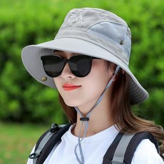 에스썸 남녀공용 6coidr 버킷햇 등산 낚시 캠핑 사파리모자