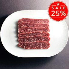 [고기선생] 살치살 600g(200g X 3개) 200g 블랙앵거스 초이스등급 구이용 가정용 캠핑용 바베큐용 에어프라이어용 대패구이용 3초구이 미국산, 1개, 구이용 10mm 슬라이스 200g